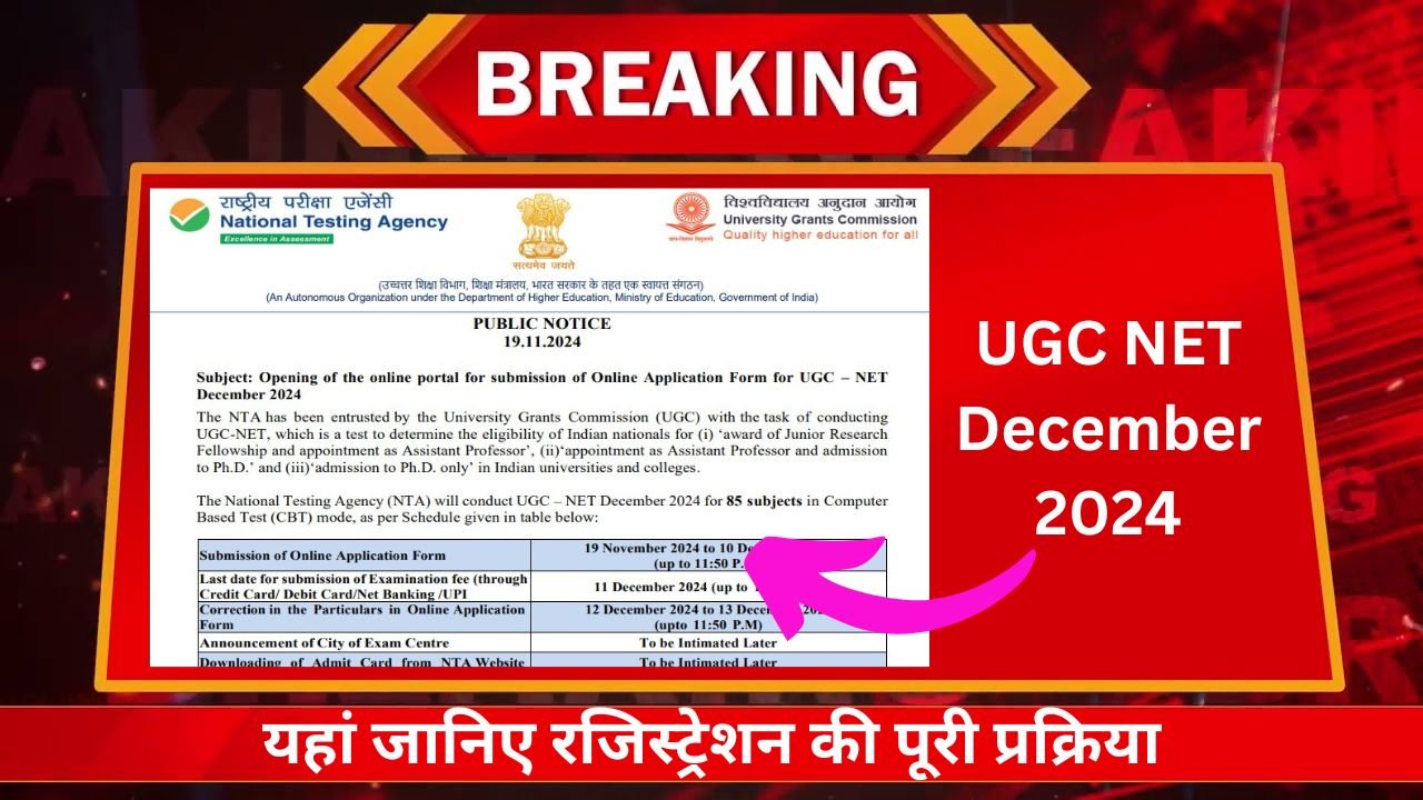 UGC NET December 2024