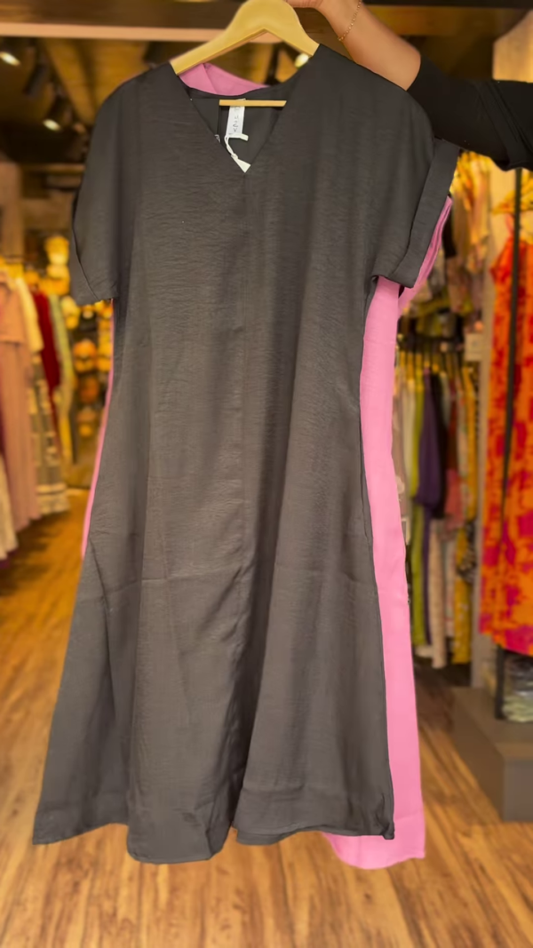 Blush Breeze Cotton Dress – Soft Pink Summer Essential - Image 3